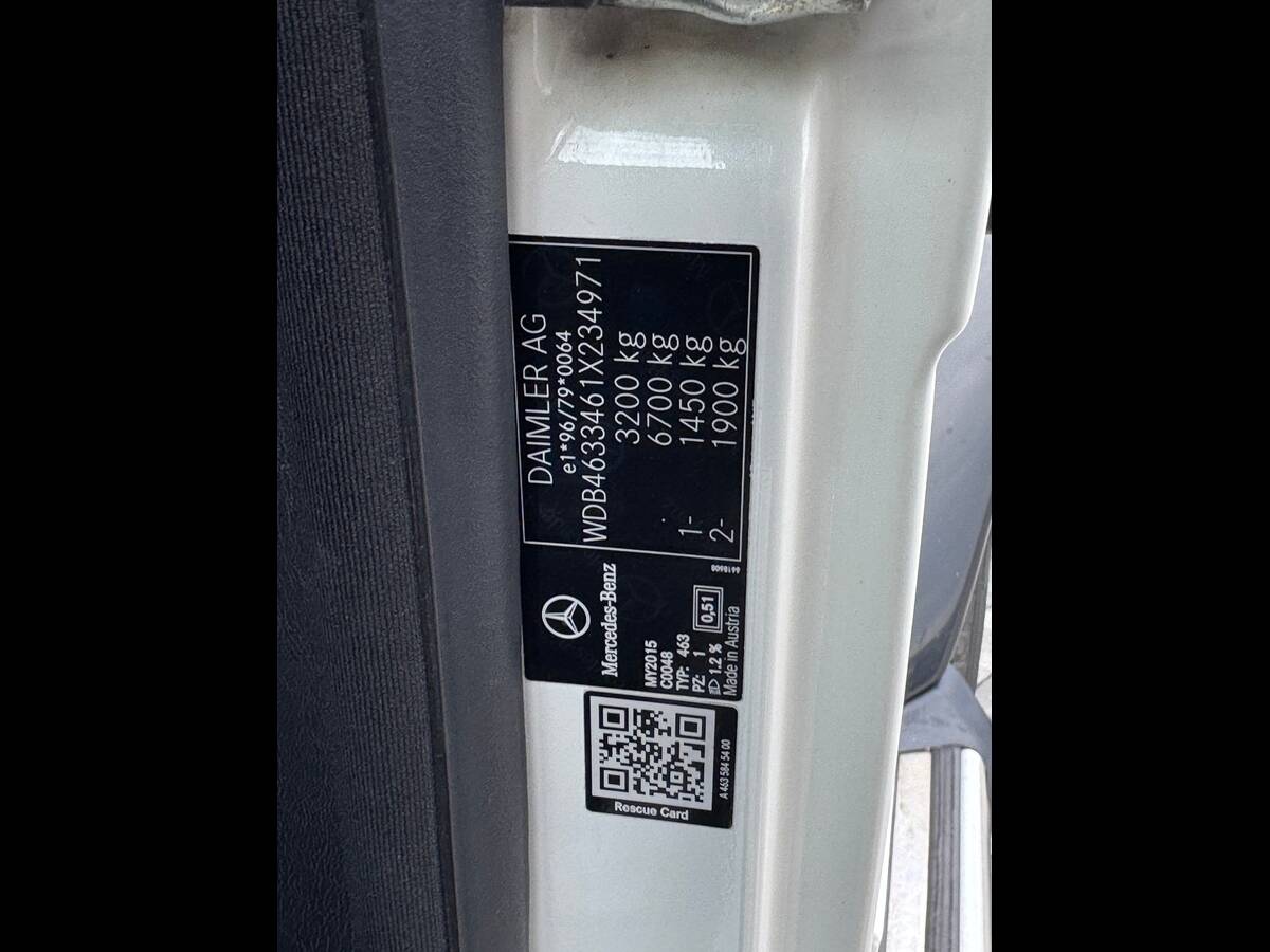 Mercedes-Benz G-Class 2015 - Fuel: Diesel 