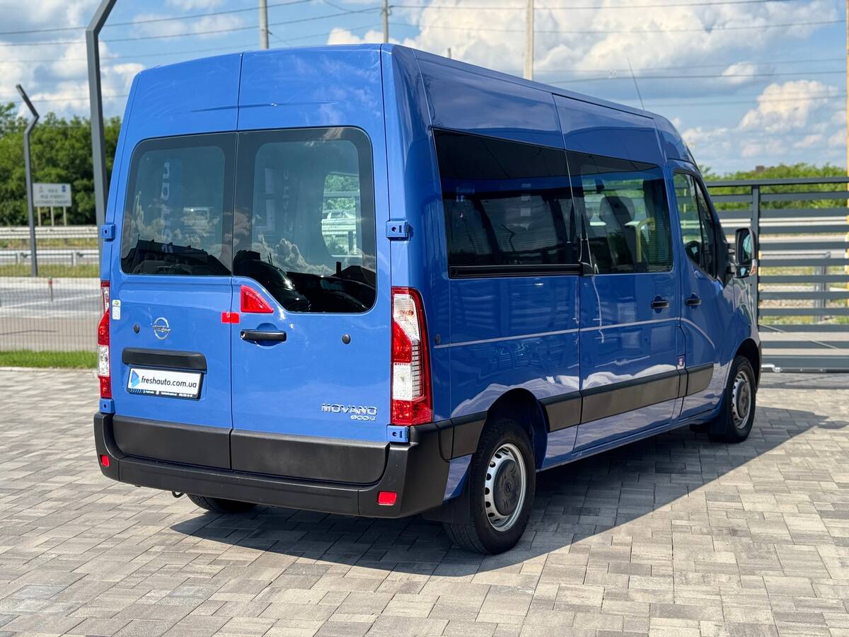 Opel Movano 2017 - Тип кузова: Minivan 