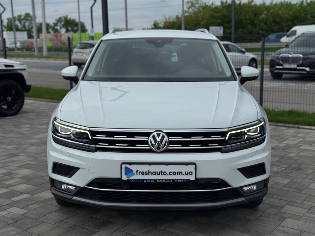 Volkswagen Tiguan 2019 - Потужність: 190 кс