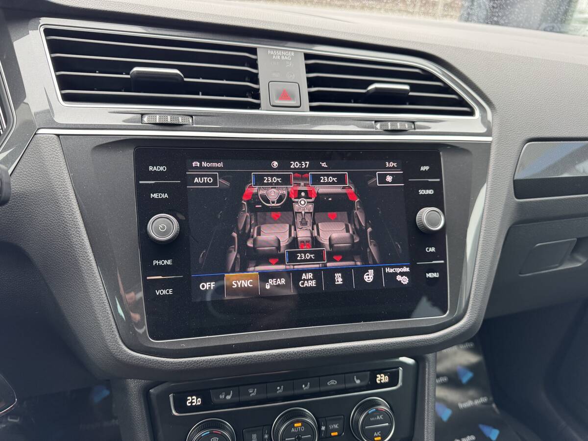 Volkswagen Tiguan 2019 - Потужність: 190 кс