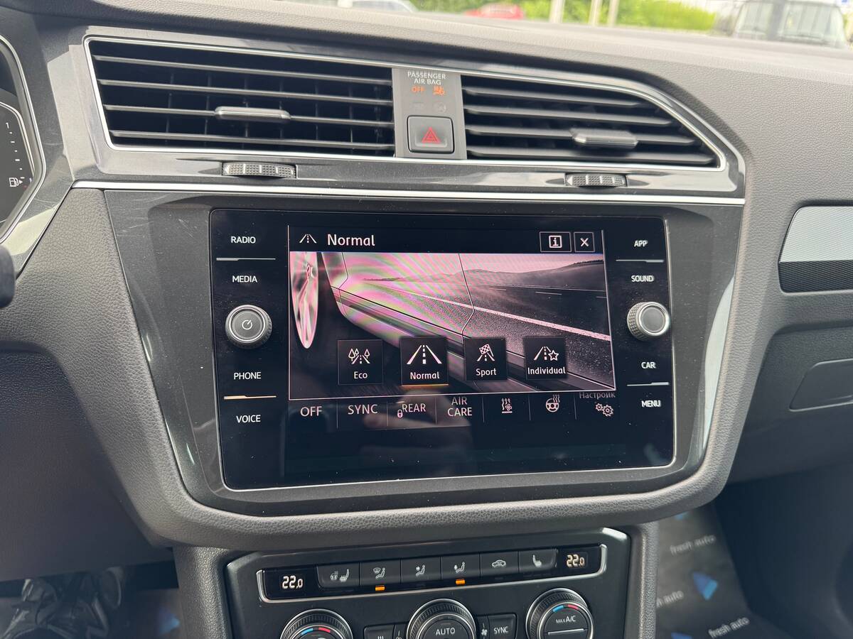 Volkswagen Tiguan 2019 - Потужність: 190 кс
