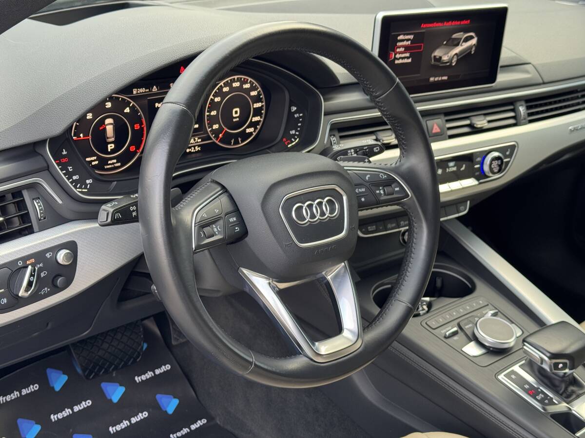 Audi A4 B9/8W 2016 - покупка авто