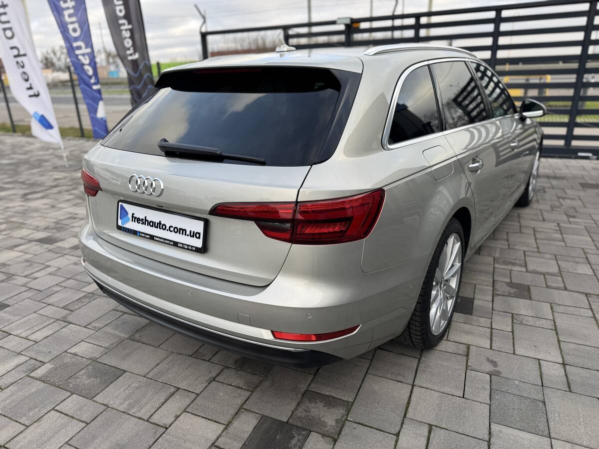 Audi A4 B9/8W 2016 - фрешавто