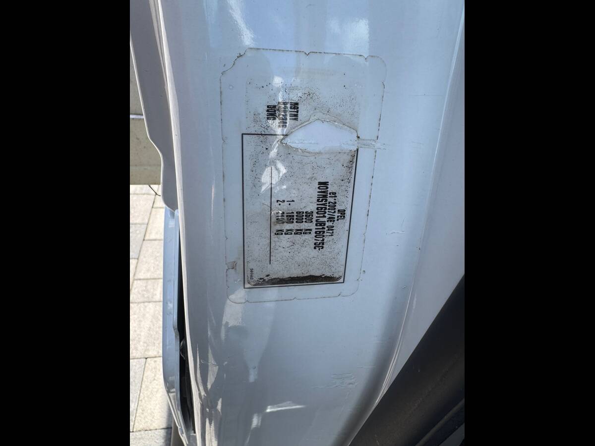 Opel Movano 2018 - Odometr: 252 thnd km